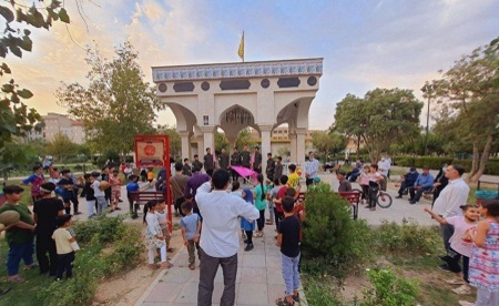 کاروان خودرویی و جشن خیابانی عید غدیر در مناطق تهران
