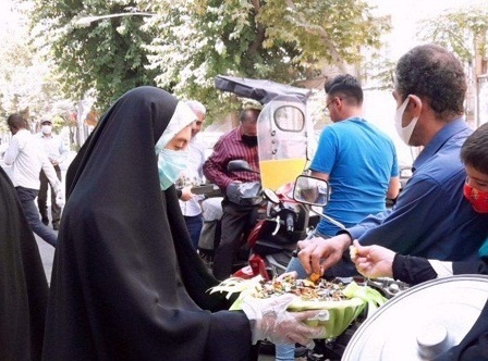 کاروان خودرویی و جشن خیابانی عید غدیر در مناطق تهران