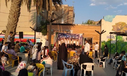 برگزاری جشن دهه ولایت در محله