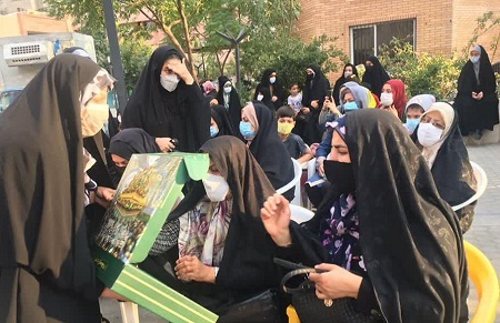 برگزاری جشن دهه ولایت در محله