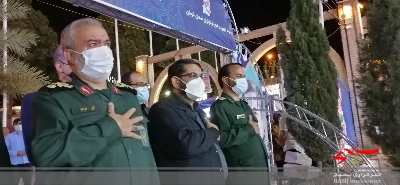 زمان به وقت حاج قاسم از دایره نگاه سردار فدوی/تصاویر