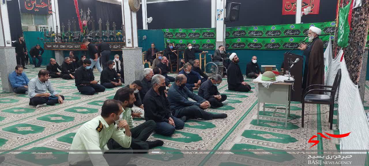 برگزاری هفتمین یادواره شهدای محله والیجرد شهر قنوات