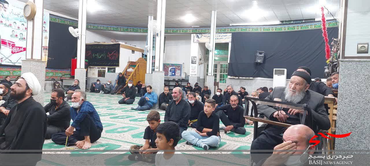 برگزاری هفتمین یادواره شهدای محله والیجرد شهر قنوات