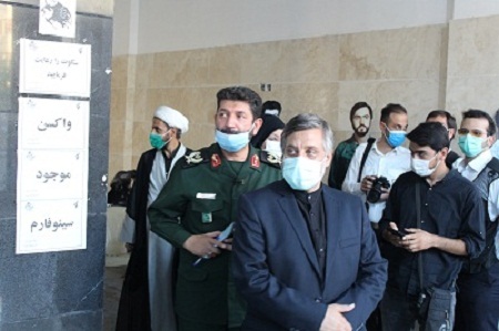 افتتاح مرکز واکسیناسیون کرونا در ناحیه شهید مطهری