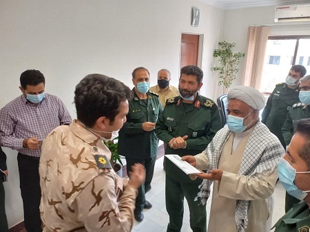 تجلیل از سربازان نمونه سپاه حضرت محمد رسول الله (ص) تهران بزرگ