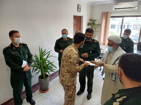 تجلیل از سربازان نمونه سپاه حضرت محمد رسول الله (ص) تهران بزرگ