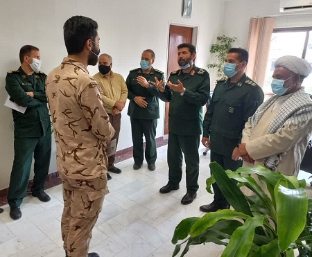 تجلیل از سربازان نمونه سپاه حضرت محمد رسول الله (ص) تهران بزرگ