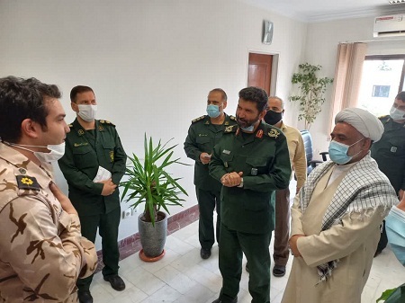 تجلیل از سربازان نمونه سپاه حضرت محمد رسول الله (ص) تهران بزرگ