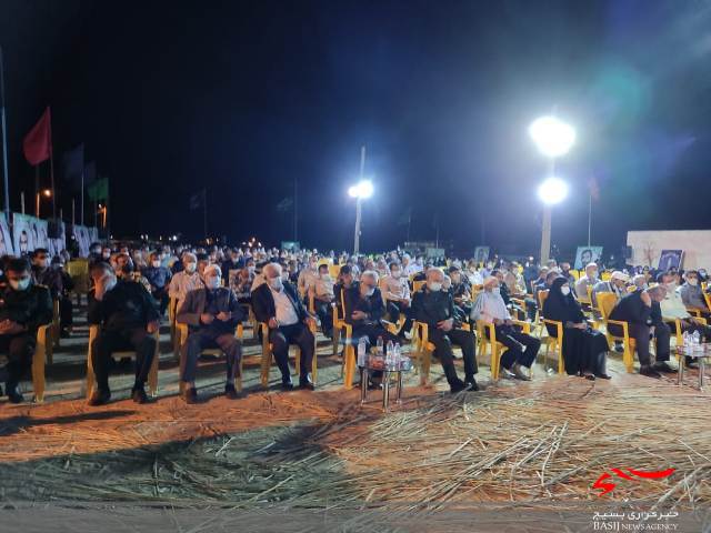 یادواره 15 شهید روستاهای کلل و چهله شهرستان دشتی برگزار شد.