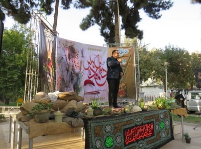 نمایشگاه هفته دفاع مقدس با حضور پرشور مردم منطقه ۱۶ تهران برگزار شد