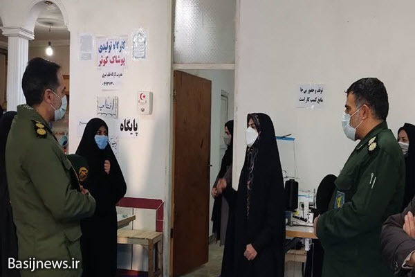 افتتاح کارگاه خیاطی پوشاک کوثر به همت بسیج سازندگی نهاوند