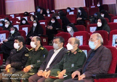 آیین تجلیل از داوطلبین بسیجی در طرح شهید سلیمانی