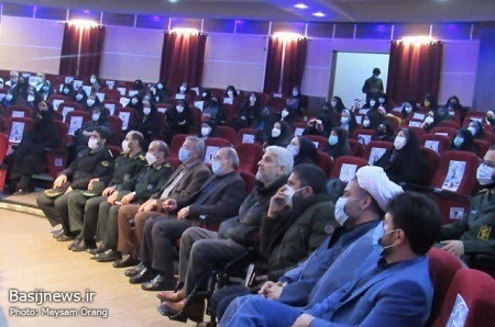 آیین تجلیل از داوطلبین بسیجی در طرح شهید سلیمانی