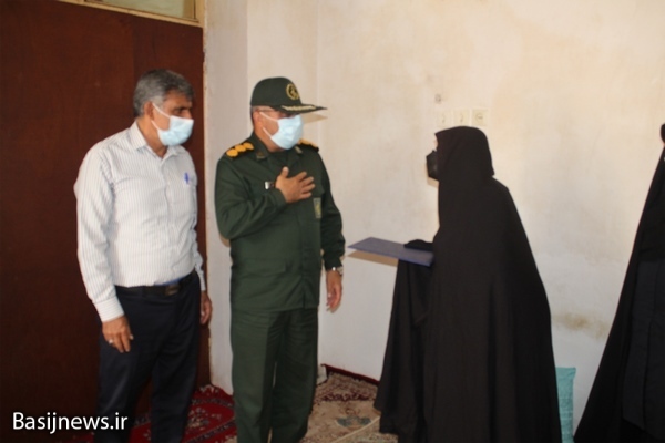 دیدار با خانوده شهید حسن عالی نژاد در دلوار دیدار با خانوده شهید حسن عالی نژاد در دلوار