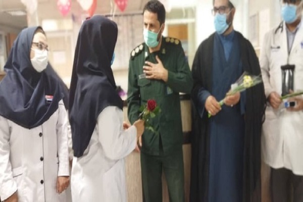 از پرستاران بیمارستان مطهری جهرم تجلیل شد از پرستاران بیمارستان مطهری جهرم تجلیل شد