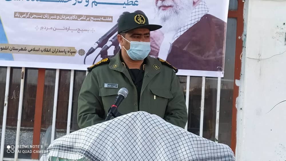 رونمایی از تندیس سردار دل&zwnj;ها در اشنویه