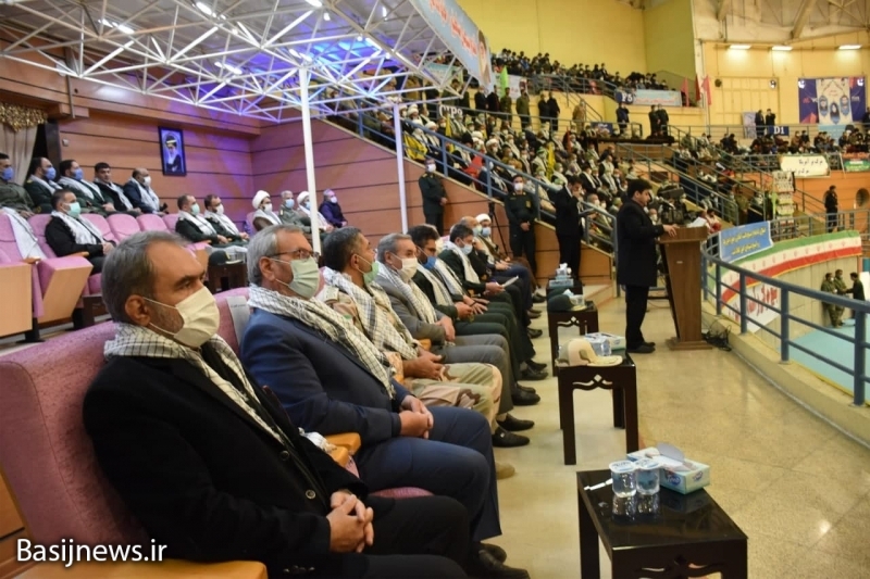 اجتماع پرشکوه بسیجیان در اردبیل اجتماع پرشکوه بسیجیان در اردبیل