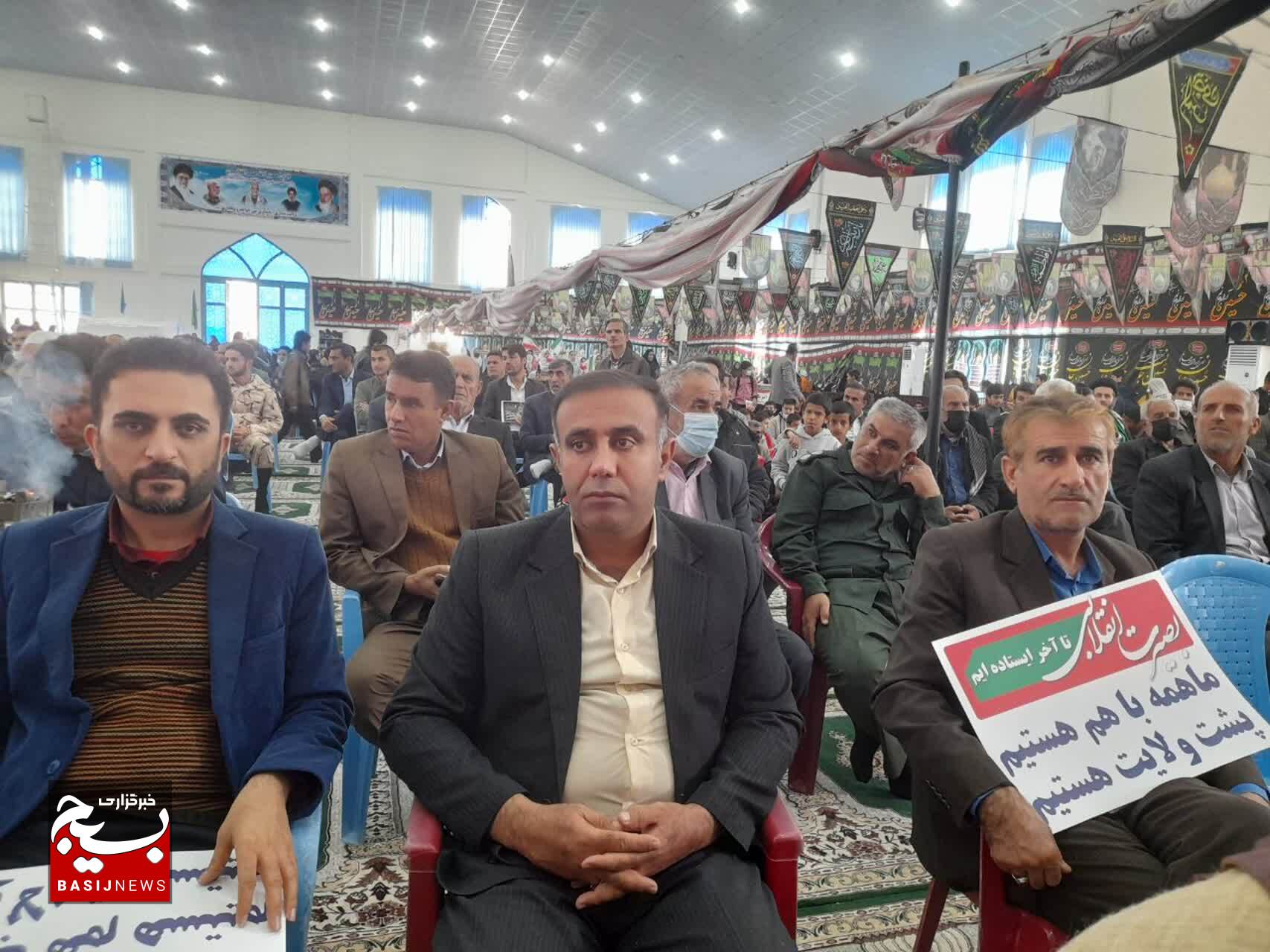 مراسم سومین سالگرد شهادت سردار سلیمانی در شهرستان لنده