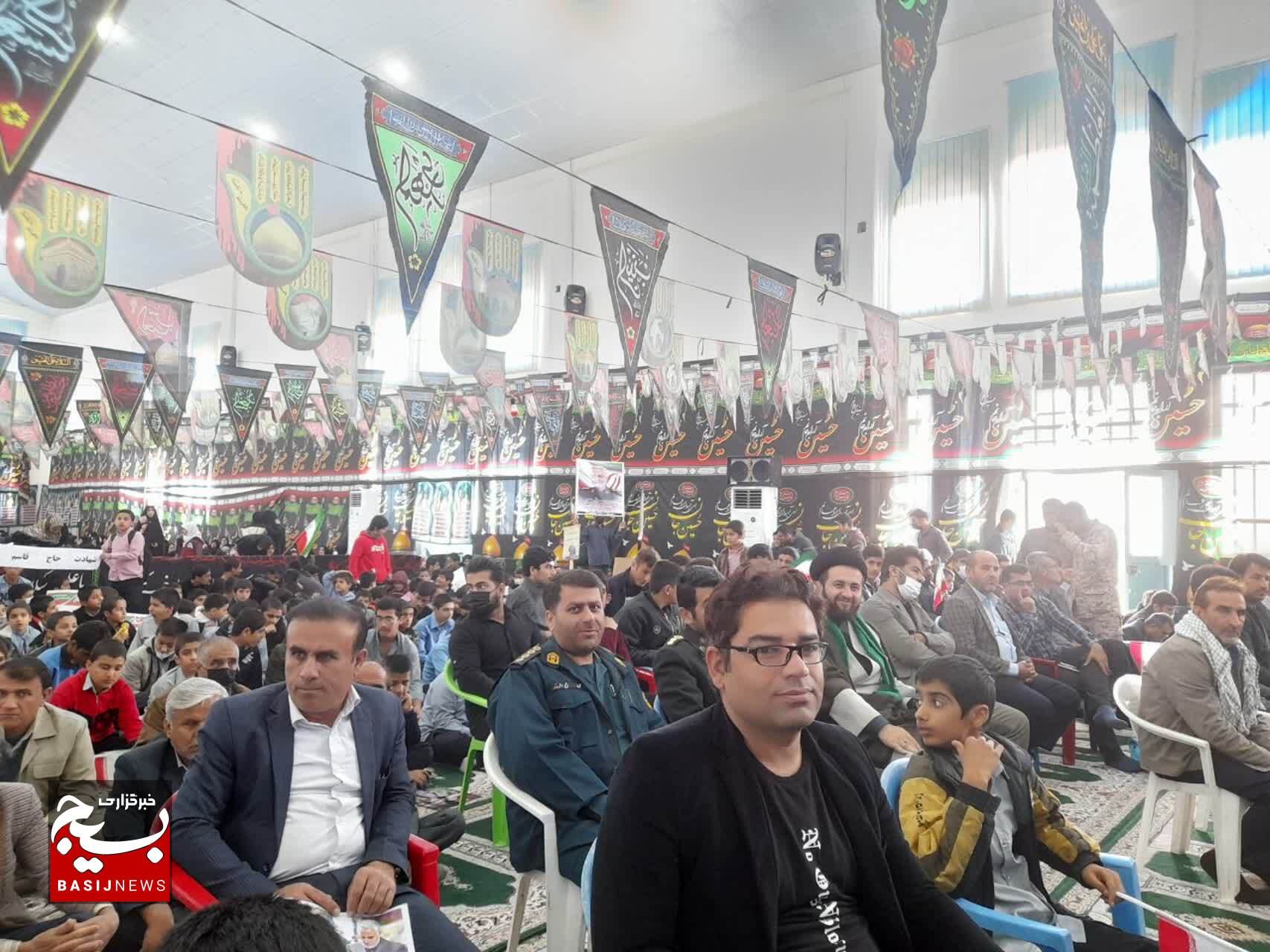 مراسم سومین سالگرد شهادت سردار سلیمانی در شهرستان لنده
