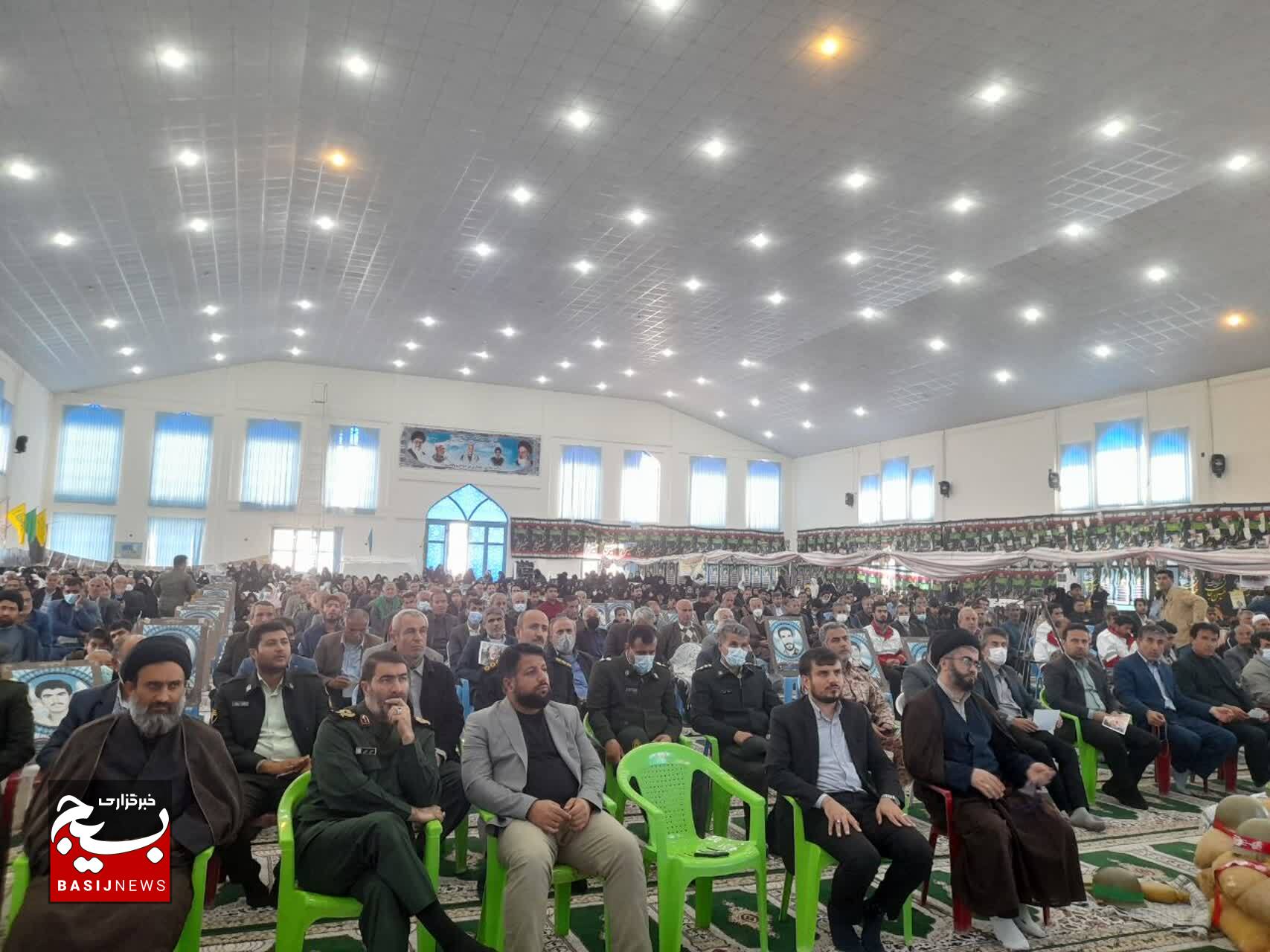 مراسم سومین سالگرد شهادت سردار سلیمانی در شهرستان لنده