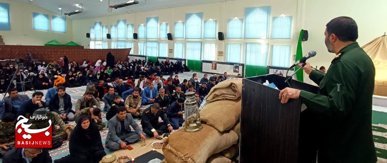 گرامیداشت سومین سالگرد شهادت حاج قاسم سلیمانی در شهرستان مارگون