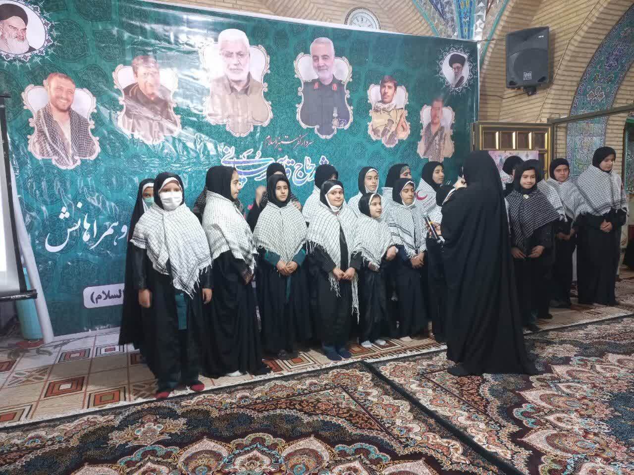 مراسم بزرگداشت سومین سالگرد شهادت سردار شهید حاج قاسم سلیمانی و همرزمانش در حرم مطهر امامزاده علی صالح در شهر صالح آباد برگزار شد مراسم بزرگداشت سومین سالگرد شهادت سردار شهید حاج قاسم سلیمانی و همرزمانش در حرم مطهر امامزاده علی صالح در شهر صالح آباد برگزار شد
