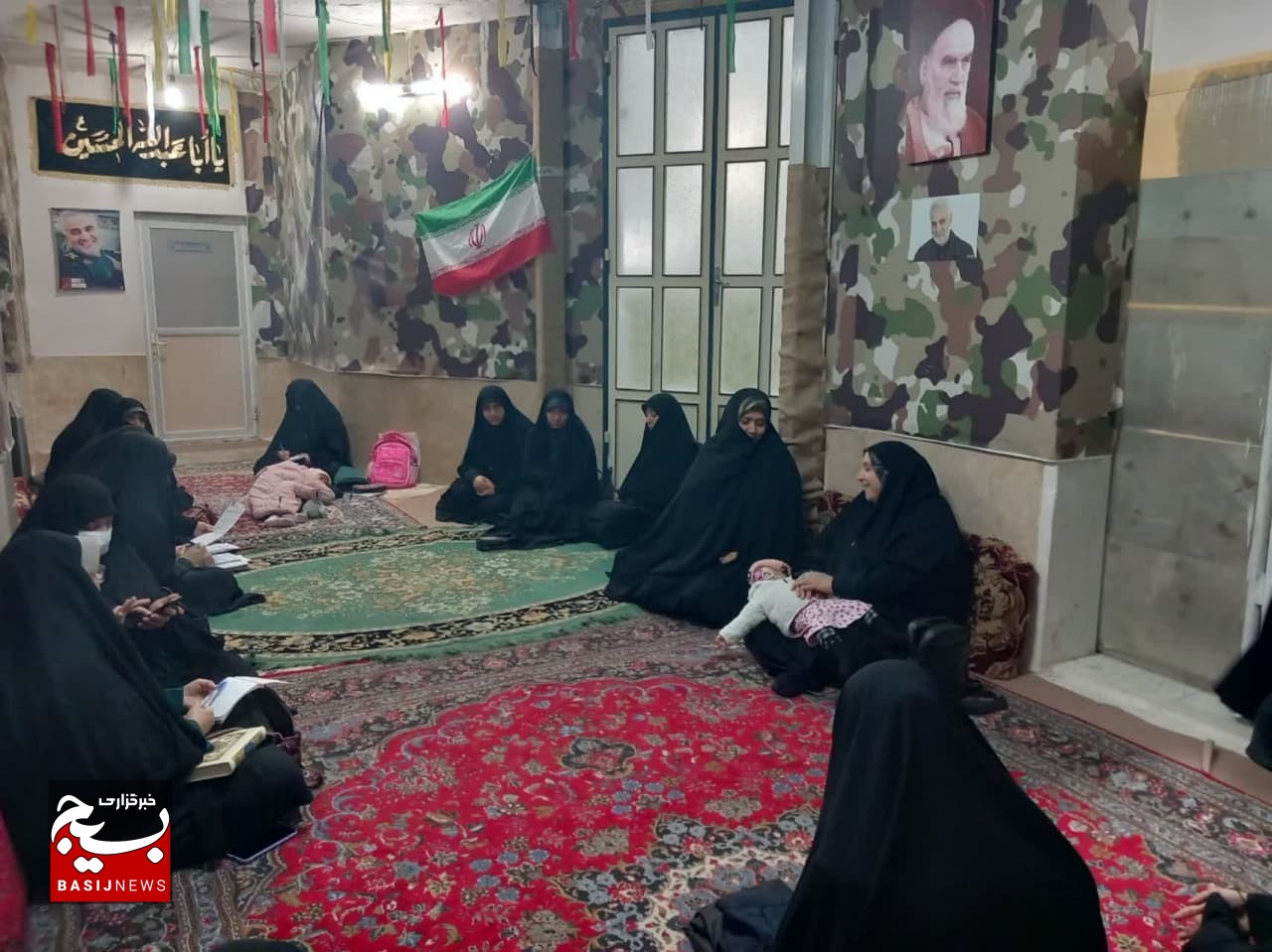 سرکشی و بازدید فرمانده حوزه حضرت نرجس(س) از پایگاه‌های پردیسان