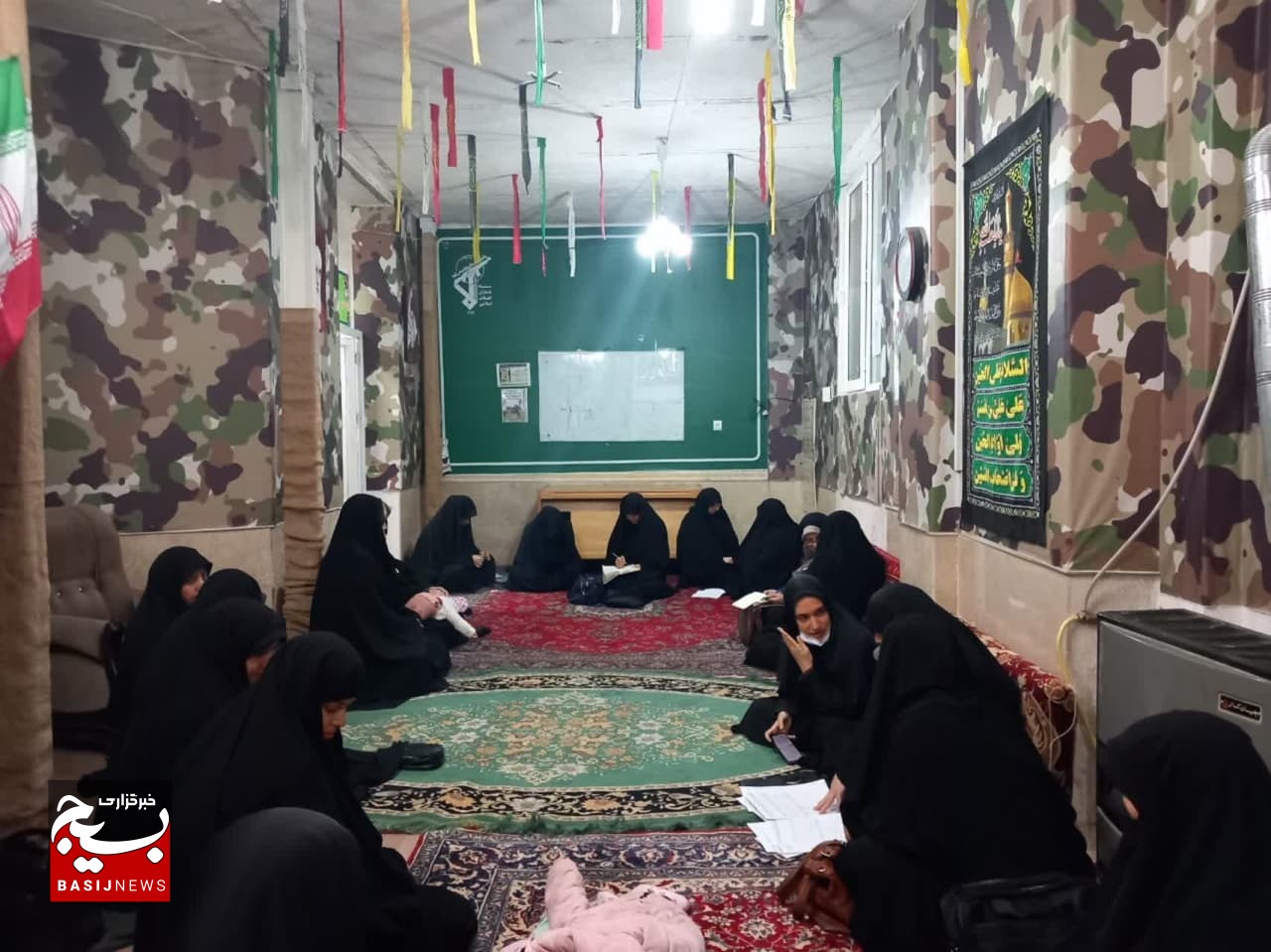 سرکشی و بازدید فرمانده حوزه حضرت نرجس(س) از پایگاه‌های پردیسان