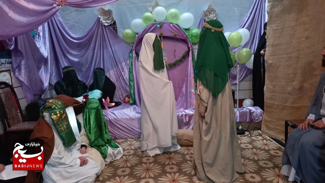 برگزاری جشن ولادت حضرت زهرا سلام الله علیها در مدرسه غیر دولتی ریحانه الرسول( س) یاسوج