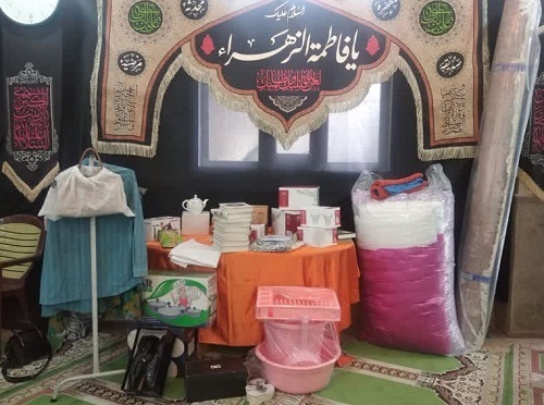 کمک مومنانه و اهدای جهیزیه به خانواده های نیازمند