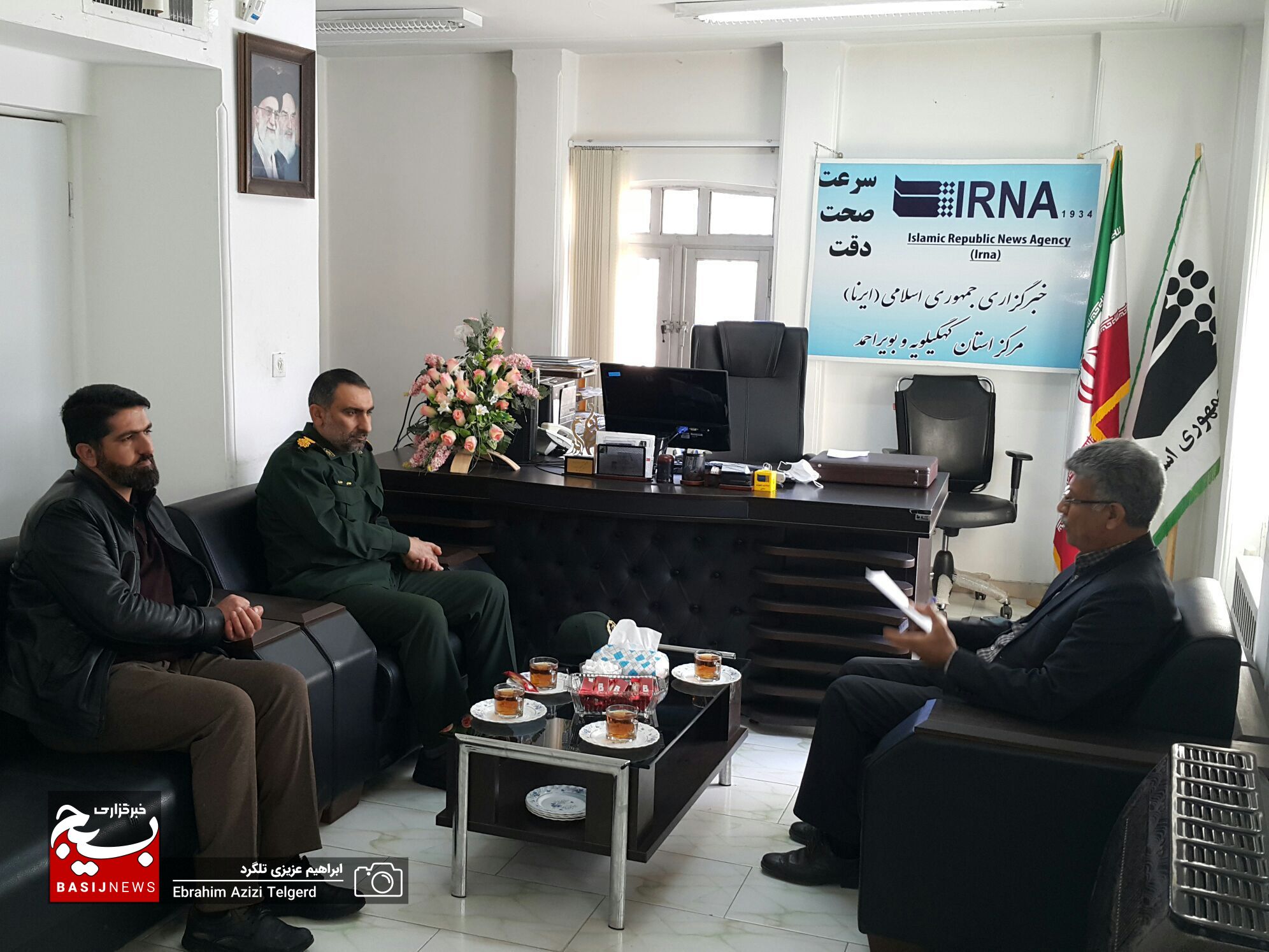 بازدید معاون روابط عمومی سپاه فتح از خبرگزاری های ایرنا، ایسنا و بسیج بازدید معاون روابط عمومی سپاه فتح از خبرگزاری های ایرنا، ایسنا و بسیج