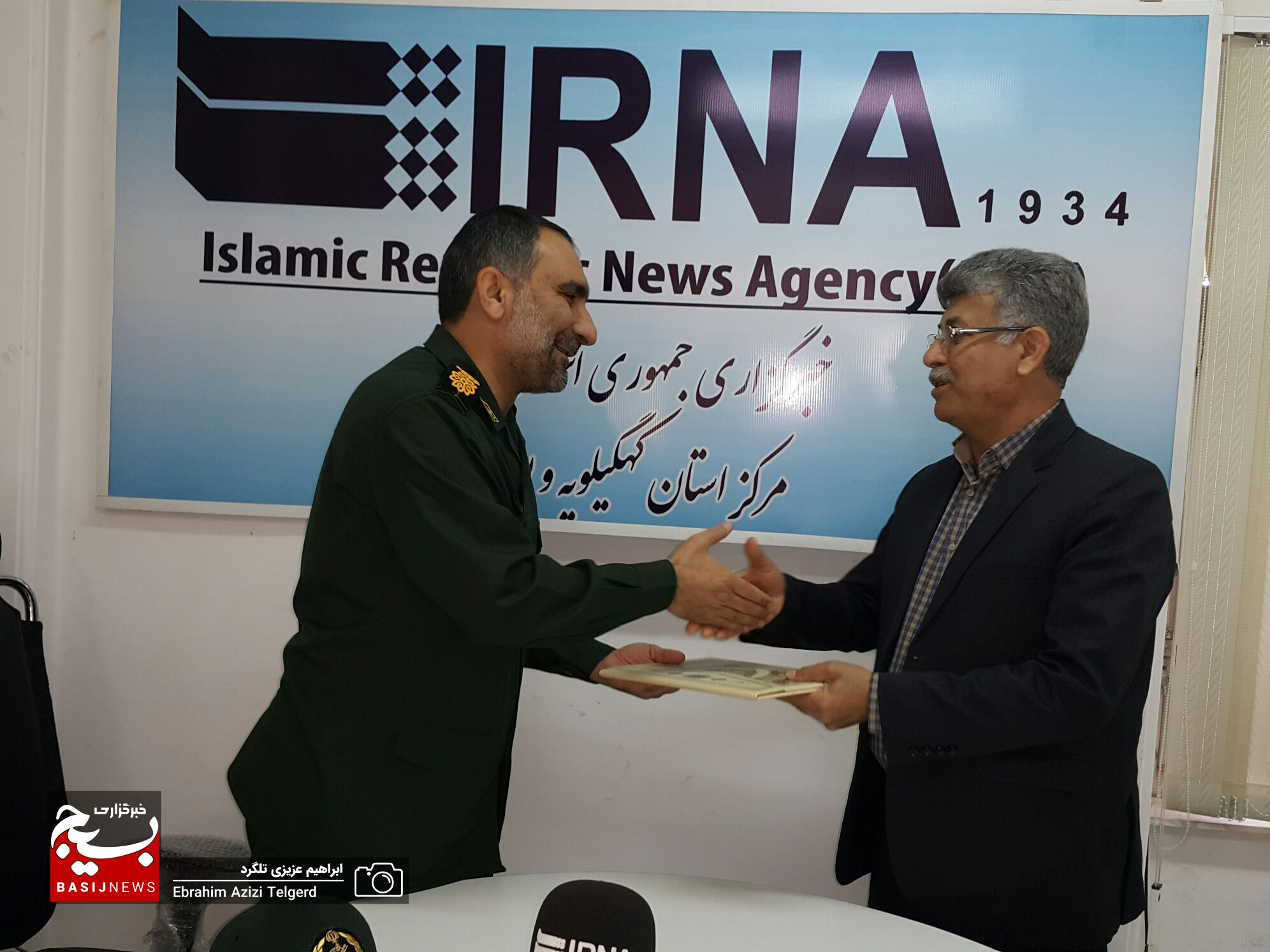 بازدید معاون روابط عمومی سپاه فتح از خبرگزاری های ایرنا، ایسنا و بسیج بازدید معاون روابط عمومی سپاه فتح از خبرگزاری های ایرنا، ایسنا و بسیج