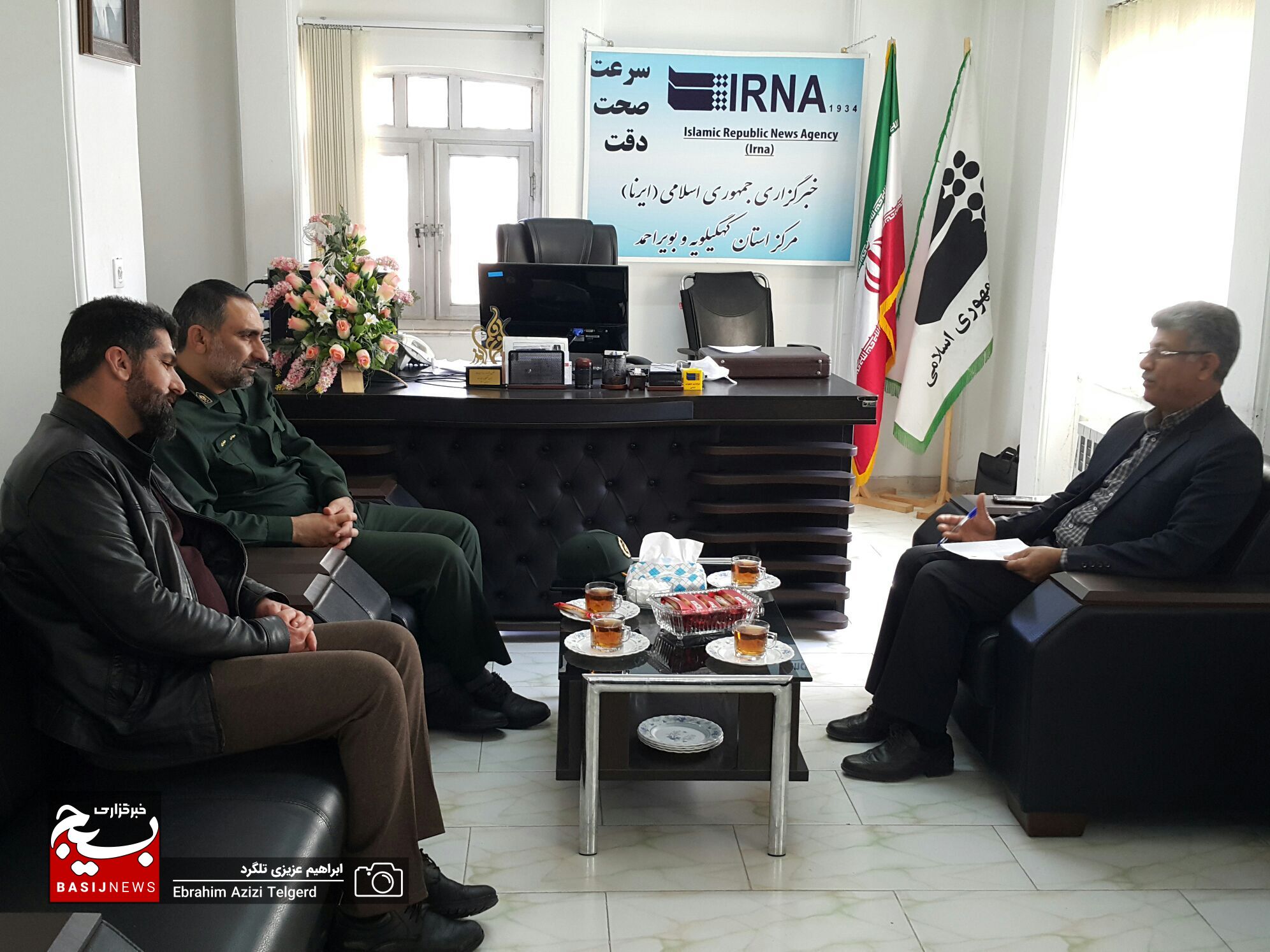 بازدید معاون روابط عمومی سپاه فتح از خبرگزاری های ایرنا، ایسنا و بسیج بازدید معاون روابط عمومی سپاه فتح از خبرگزاری های ایرنا، ایسنا و بسیج