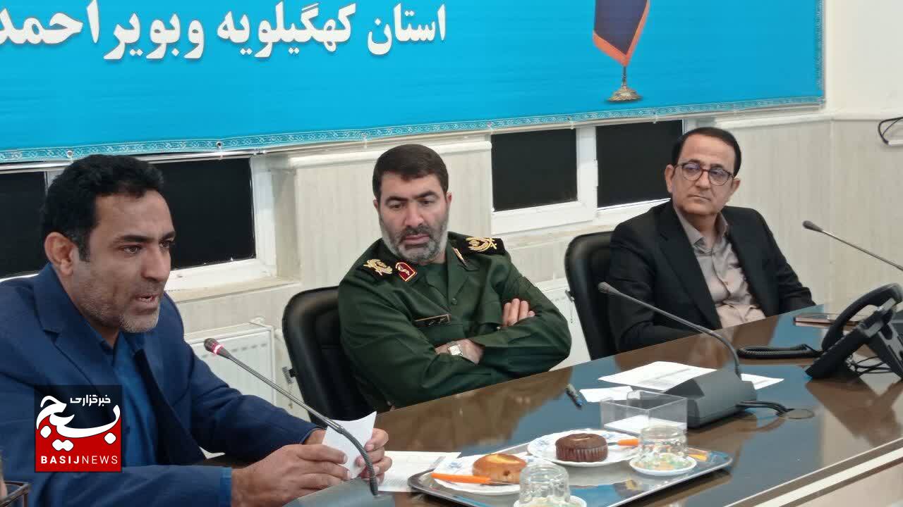 کمیته های برنامه ریزی برگزاری کنگره ملی شهدا ۱۴۰۳ به مشورت نشستند/ پوستر اولین کنگره اسطوره مقاومت در یاسوج رونمایی شد کمیته های برنامه ریزی برگزاری کنگره ملی شهدا ۱۴۰۳ به مشورت نشستند/ پوستر اولین کنگره اسطوره مقاومت در یاسوج رونمایی شد