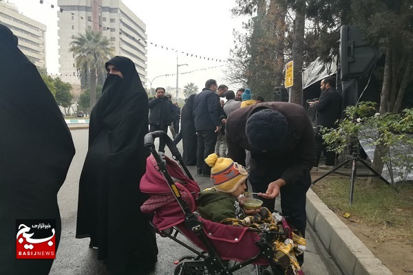 ۱۰ شهید در سومین حرم اهل بیت (ع) تشییع شد+ تصویر