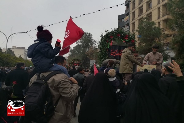 ۱۰ شهید در سومین حرم اهل بیت (ع) تشییع شد+ تصویر