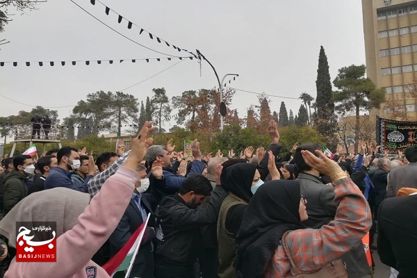 ۱۰ شهید در سومین حرم اهل بیت (ع) تشییع شد+ تصویر