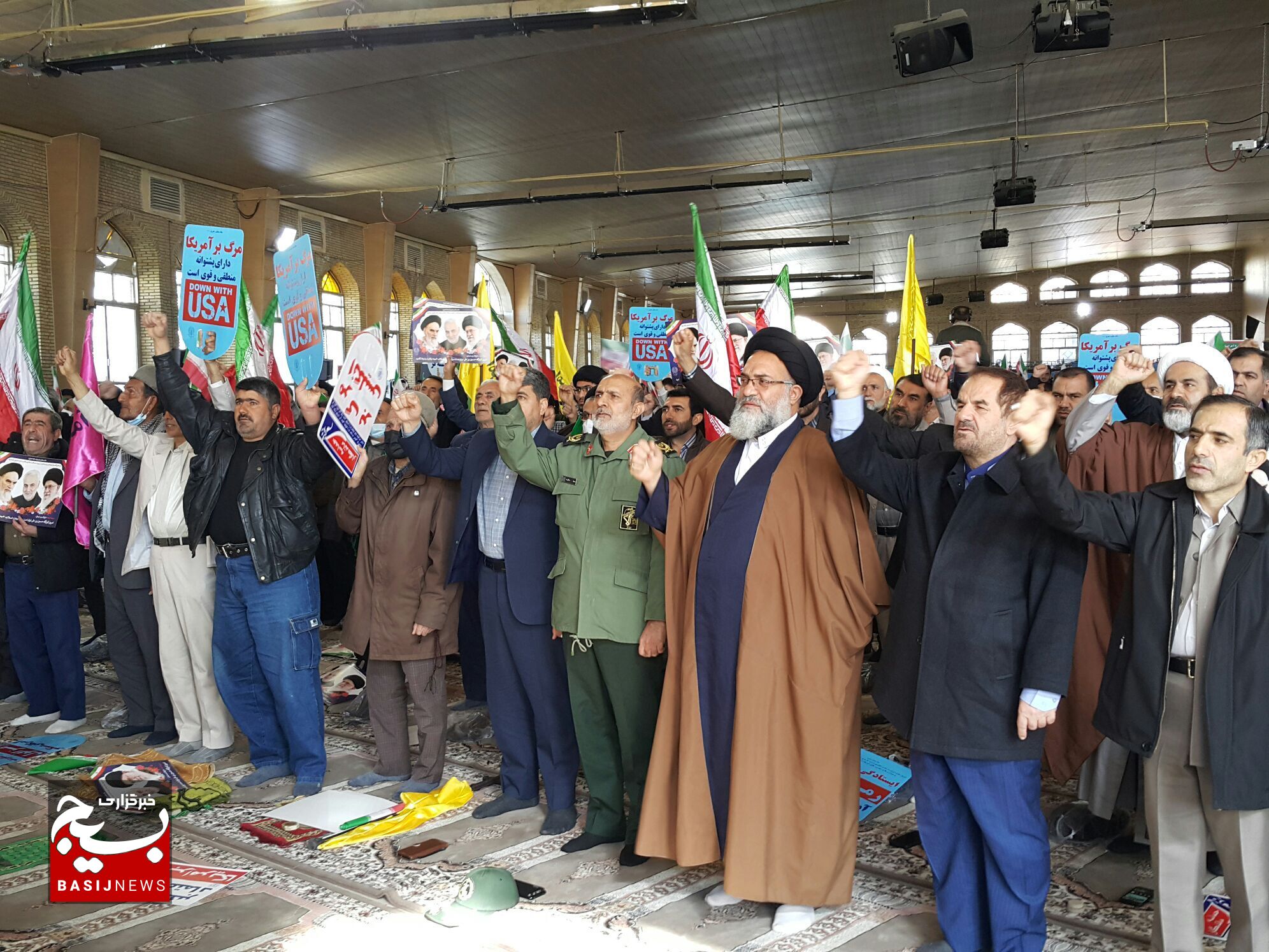 تصاویر جالب از مراسم گرامیداشت سالروز حماسه ۹ دی در یاسوج