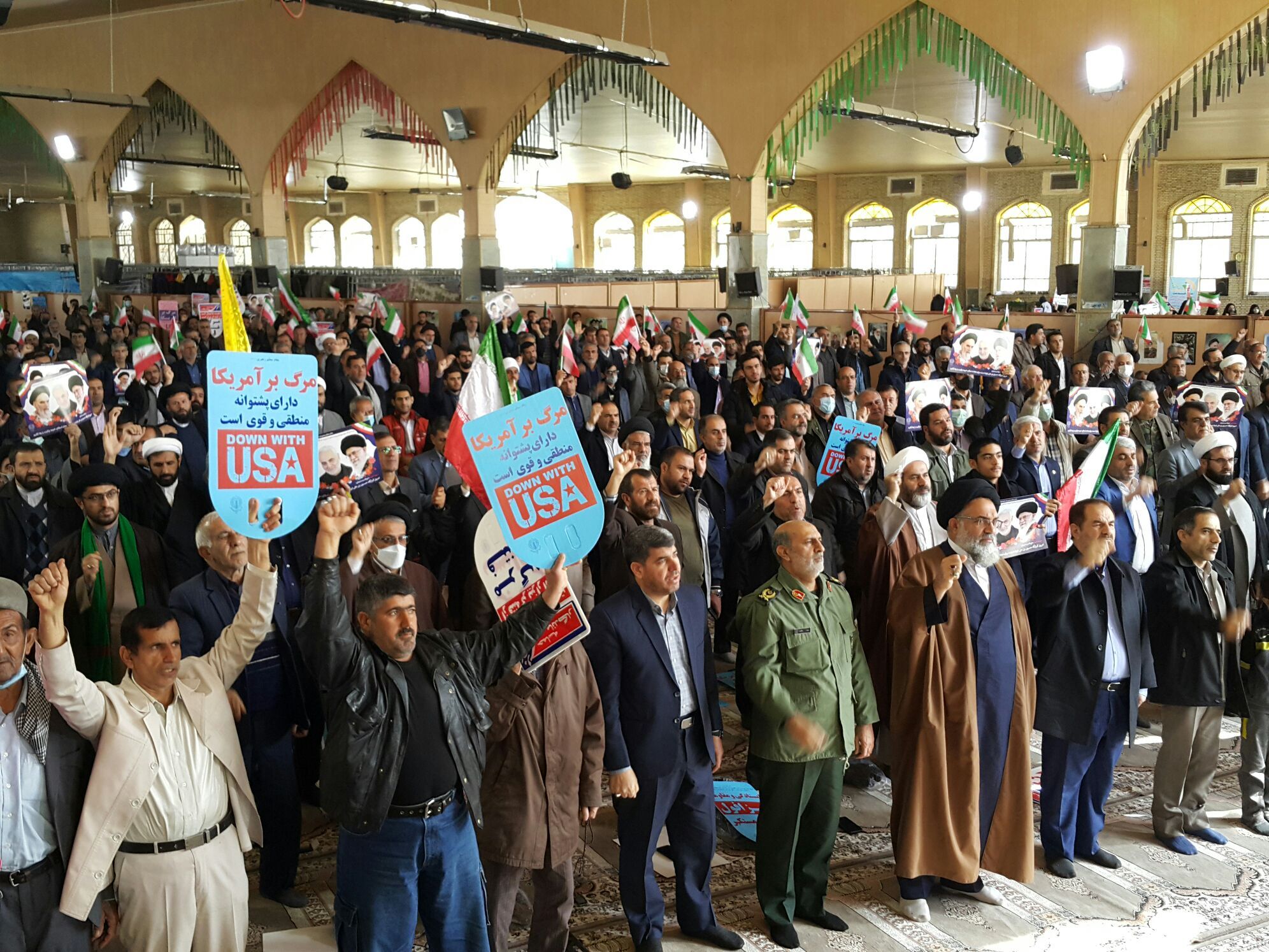 تصاویر جالب از مراسم گرامیداشت سالروز حماسه ۹ دی در یاسوج