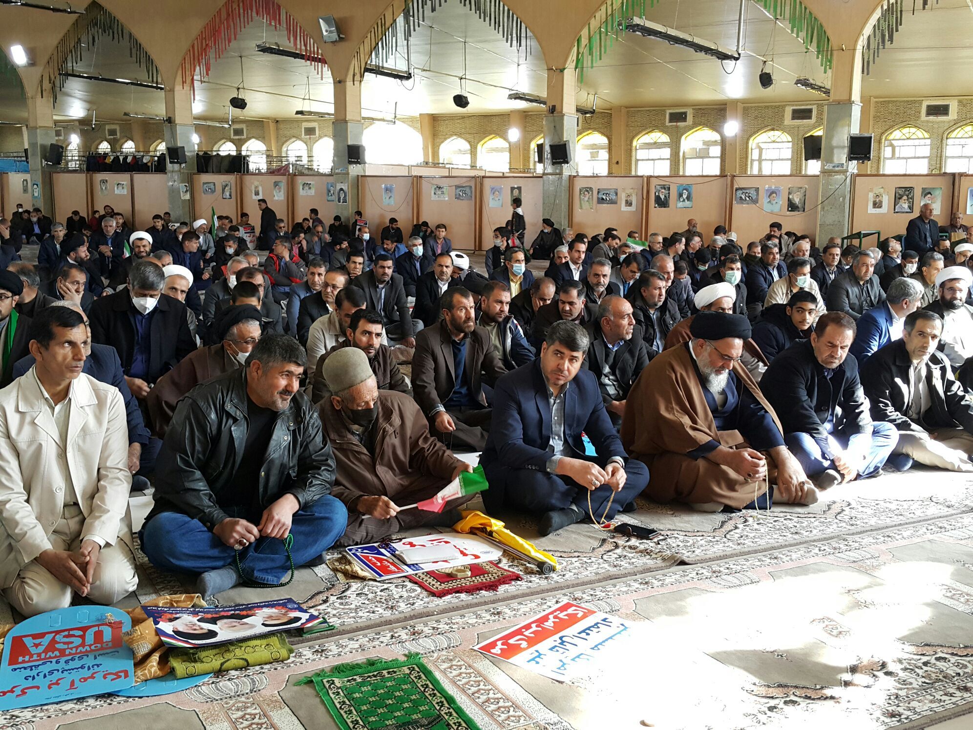 تصاویر جالب از مراسم گرامیداشت سالروز حماسه ۹ دی در یاسوج