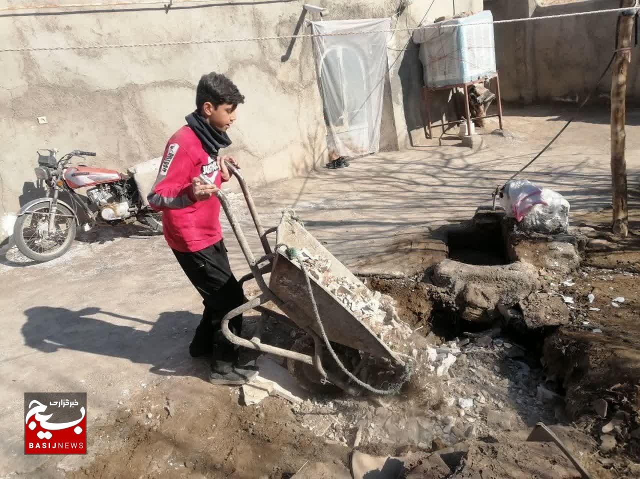 گروه جهادی امام رضا(ع) در خدمت اهالی محروم روستاهای استان قم
