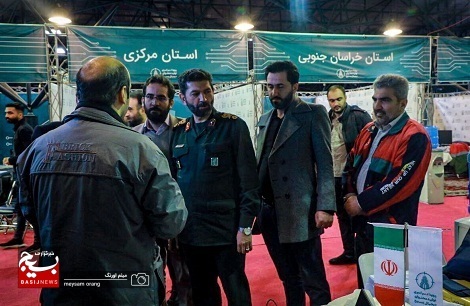 بازدید فرمانده سپاه تهران بزرگ از چهارمین رویداد سراسری تولید محتوای دیجیتال بسیج