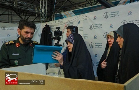بازدید فرمانده سپاه تهران بزرگ از چهارمین رویداد سراسری تولید محتوای دیجیتال بسیج