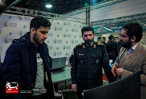 بازدید فرمانده سپاه تهران بزرگ از چهارمین رویداد سراسری تولید محتوای دیجیتال بسیج