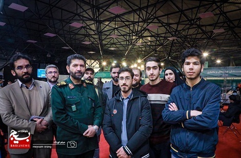 بازدید فرمانده سپاه تهران بزرگ از چهارمین رویداد سراسری تولید محتوای دیجیتال بسیج