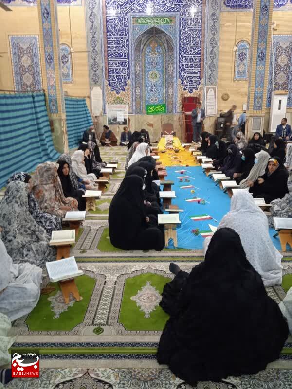 برگزاری محفل انس با قرآن  در شهرستان لنده