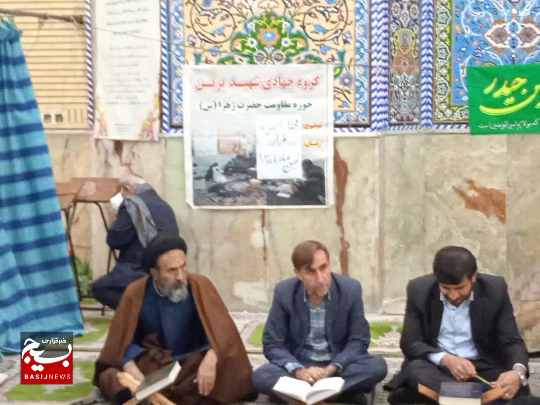 برگزاری محفل انس با قرآن  در شهرستان لنده