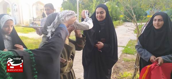 اعزام دانش آموزان مدارس دخترانه دلوار به اردوی راهیان نور
