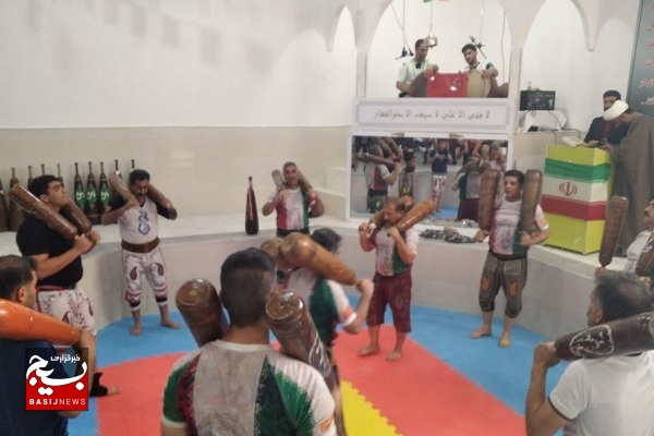 افتتاح زورخانه سپهبد شهید حاج قاسم سلیمانی در اداره زندان شهرستان بافت افتتاح زورخانه سپهبد شهید حاج قاسم سلیمانی در اداره زندان شهرستان بافت