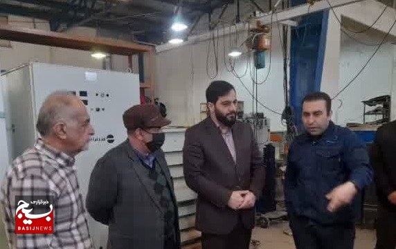 مسئول سازمان بسیج کارخانجات سپاه کربلا از شرکت دانش بنیان خزر ترانسفو در بابلسر بازدید کرد مسئول سازمان بسیج کارخانجات سپاه کربلا از شرکت دانش بنیان خزر ترانسفو در بابلسر بازدید کرد